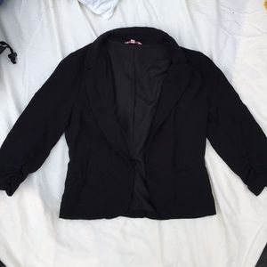 Cropped Black Blazer